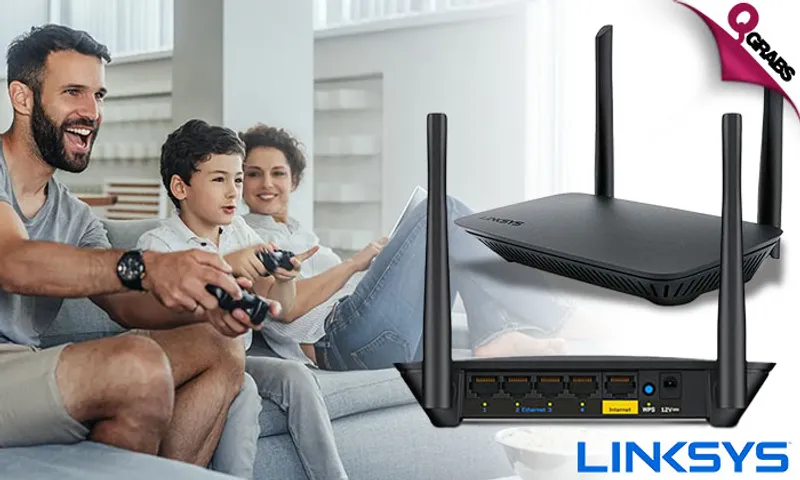 Linksys WiFi 5 Router Dual-Band (AC1000)!